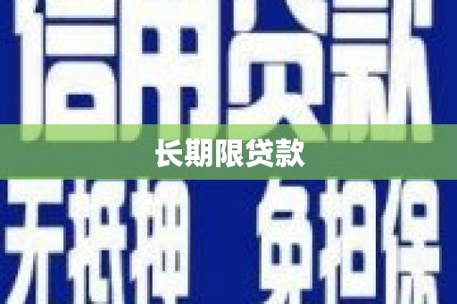景东长期限贷款