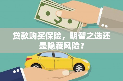 景东贷款购买保险，明智之选还是隐藏风险？