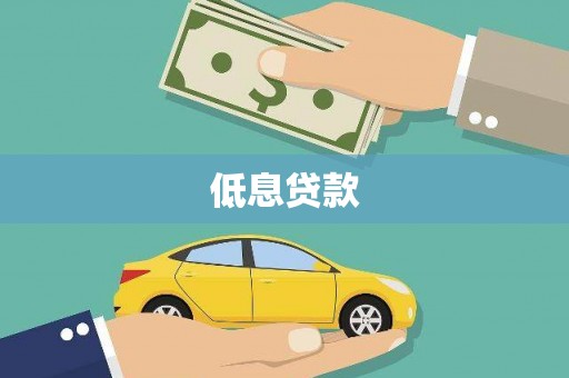 景东低息贷款