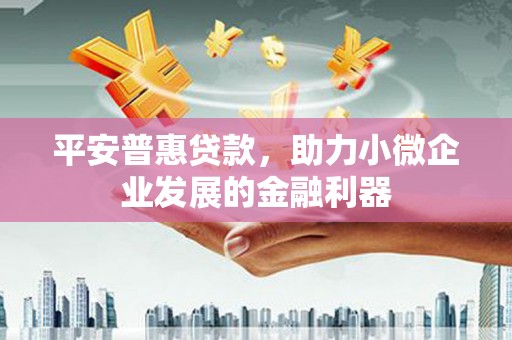 景东平安普惠贷款，助力小微企业发展的金融利器