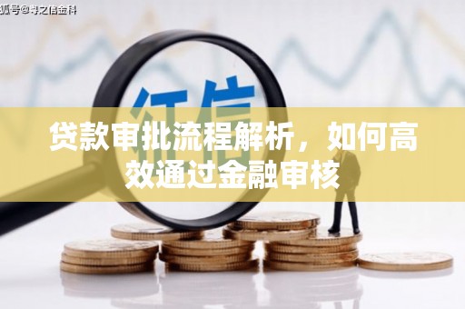 景东贷款审批流程解析，如何高效通过金融审核