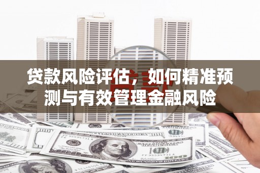 景东贷款风险评估，如何精准预测与有效管理金融风险