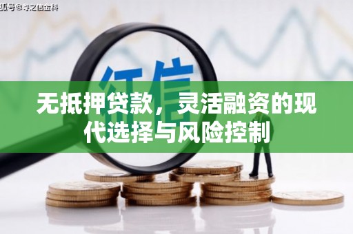 景东无抵押贷款，灵活融资的现代选择与风险控制