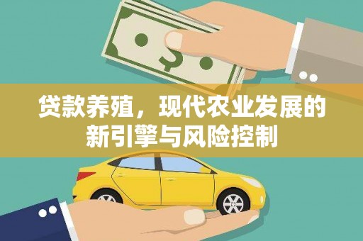 景东贷款养殖，现代农业发展的新引擎与风险控制