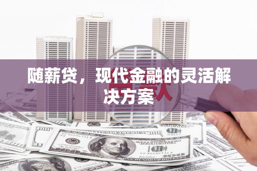 景东随薪贷，现代金融的灵活解决方案