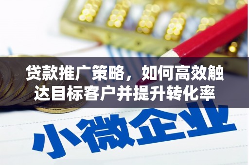 景东贷款推广策略，如何高效触达目标客户并提升转化率