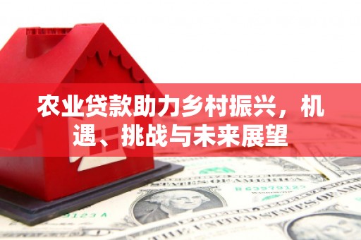 景东农业贷款助力乡村振兴，机遇、挑战与未来展望