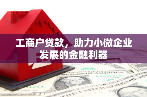 景东工商户贷款，助力小微企业发展的金融利器