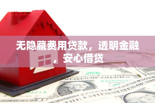 景东无隐藏费用贷款，透明金融，安心借贷