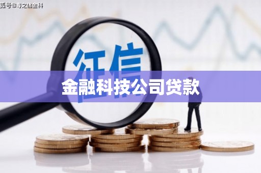 景东金融科技公司贷款